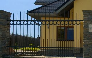 Industrijsko kovane ograje 074 Industrijsko kovane ograje, vrtna ograja, zunanja ograja, ograje živeks, mrežna ograja - SONART PRO d.o.o. 074