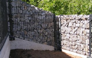 Kamnite ograje, panelna ograja, ograje Kočevar, vrtna ograja, zunanja ograja, ograje živeks, mrežna ograja – SONART PRO d.o.o. 110 Vrtne kamnite ograje 110